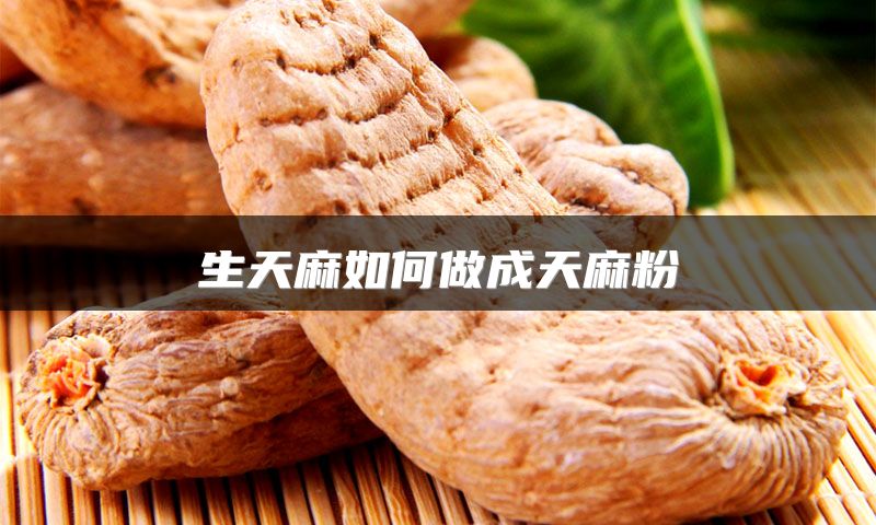 生天麻如何做成天麻粉
