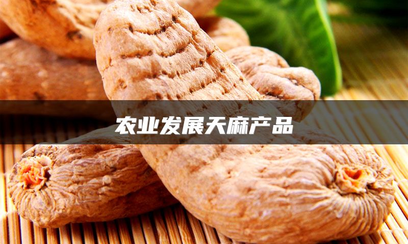 农业发展天麻产品