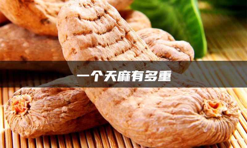 一个天麻有多重