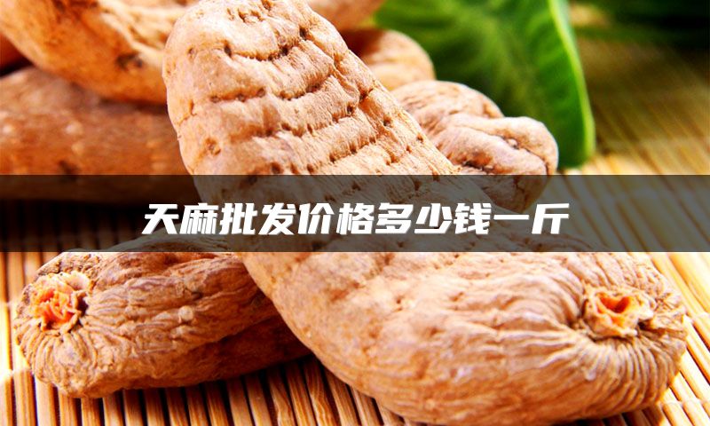 天麻批发价格多少钱一斤