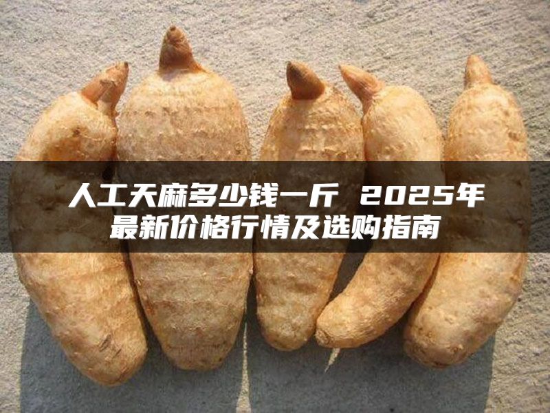 人工天麻多少钱一斤 2025年最新价格行情及选购指南