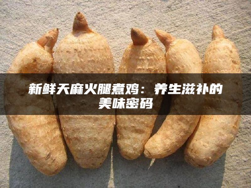 新鲜天麻火腿煮鸡：养生滋补的美味密码