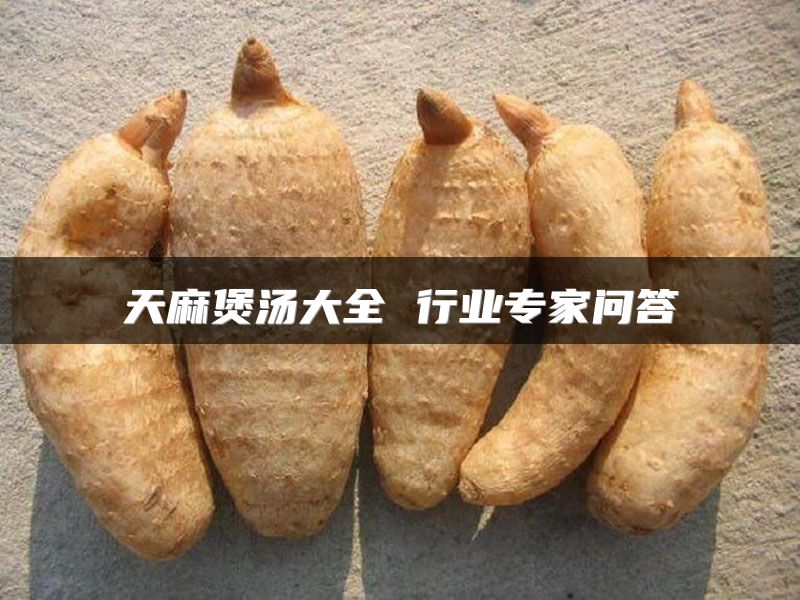 天麻煲汤大全 行业专家问答