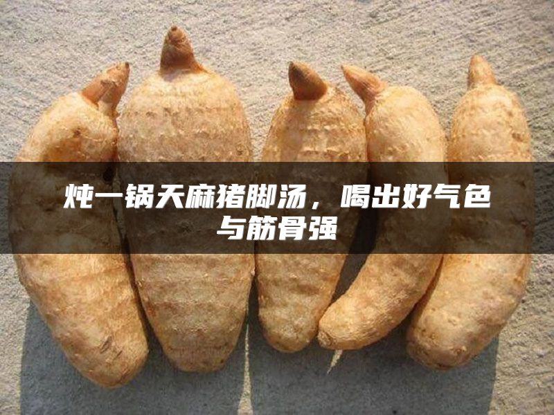 炖一锅天麻猪脚汤，喝出好气色与筋骨强