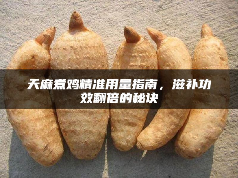 天麻煮鸡精准用量指南,滋补功效翻倍的秘诀