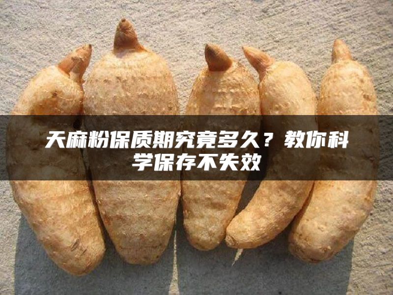 天麻粉保质期究竟多久？教你科学保存不失效