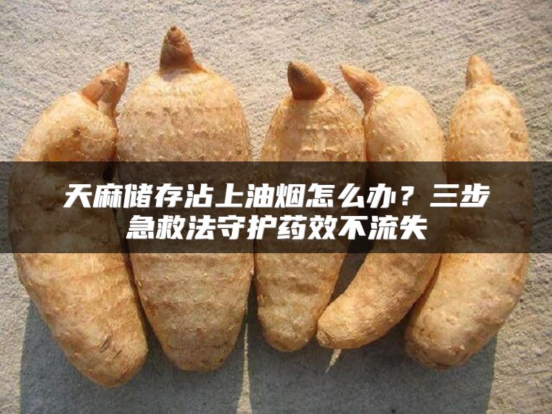 天麻储存沾上油烟怎么办？三步急救法守护药效不流失
