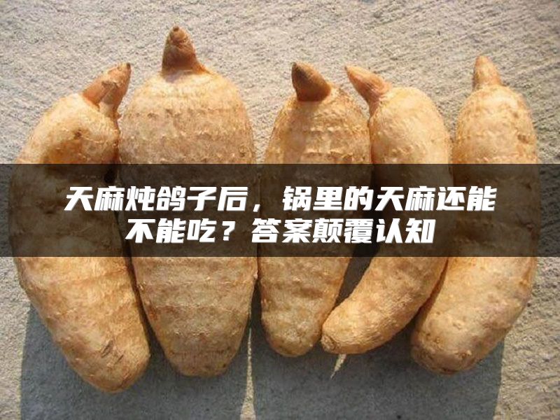 天麻炖鸽子后，锅里的天麻还能不能吃？答案颠覆认知