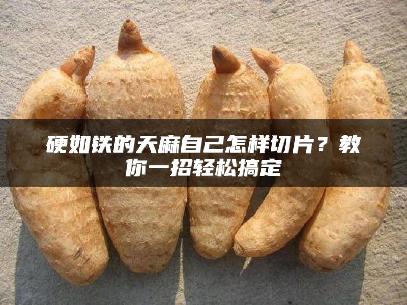 硬如铁的天麻自己怎样切片？教你一招轻松搞定